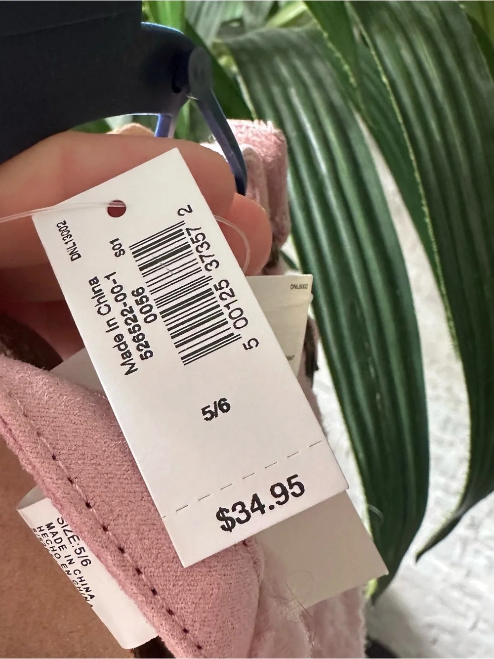 Baby GAP Pink Fuzzy Baby Clogs Size 5/6 toddler New with Tags